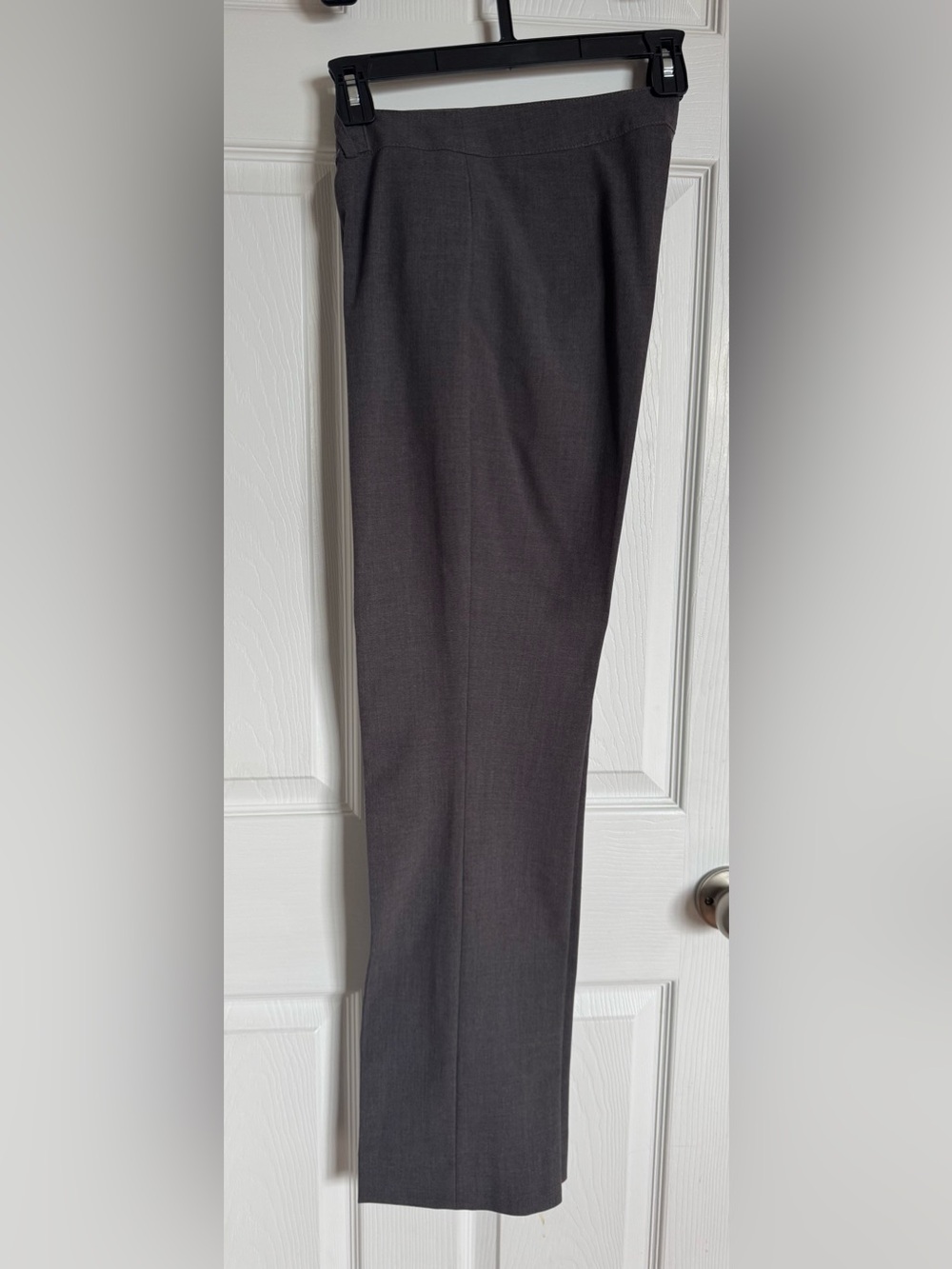 BCBGMaxAzria Gray Women's Straight-Leg Dress Pants